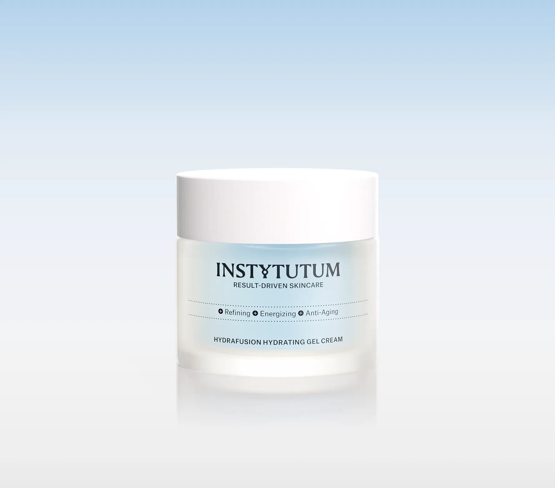 Hydrafusion Hydrating Gel Cream Next Gen peptide gel cream refillable skincare hydrating gel cream 4D hyaluronic acid Swiss skincare